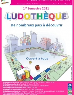 Affiche animations jeux 2021