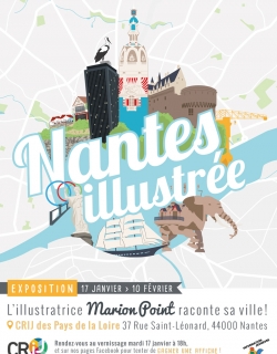 Exposition Marion Point au CRIJ de Nantes