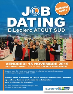 Jobdating Leclerc Atout sud | Rezé