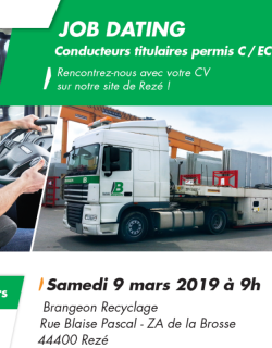 Brangeon recrute des conducteurs à Rezé