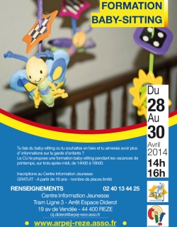 Formation baby-sitting 2014 - CIJ Rezé