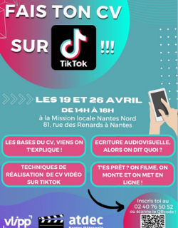 Fais ton CV sur TikTok | Nantes