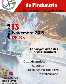 Découverte métiers de l'industrie