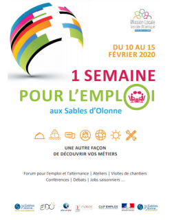 Une semaine pour l&#039;emploi | Les Sables d&#039;Olonne