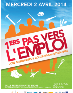 Forum job et alternance &quot;1ers pas vers l&#039;emploi&quot; - Nantes