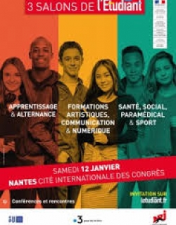Salons de l&#039;Étudiant 12 janvier 2019 Nantes_Cité internationale des Congrès