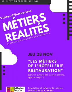 Journée Métiers réalités à Clisson