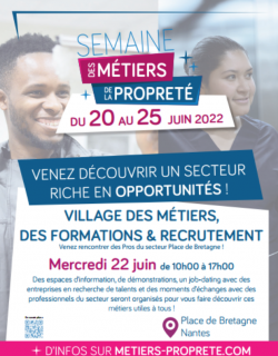 La semaine des métiers de la propreté