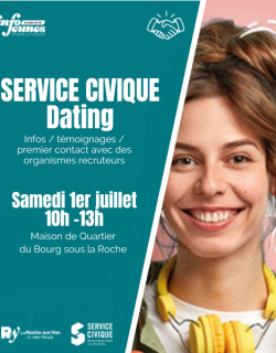 service civique dating , La Roche-sur-Yon , Vendée, recrutement