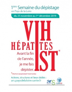 1ère Semaine du dépistage VIH IST hépatites Pays de la Loire_ARS_Corevih