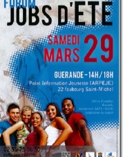 Forum Jobs Eté 2014 - PIJ de Guérande