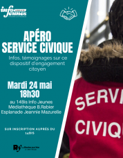 Apéro Service Civique 24.05.2022