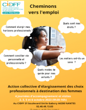Cheminons vers l'emploi : un atelier de dynamisation pour les femmes