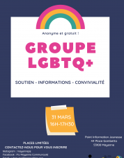 Affiche Groupe LGBTQ+