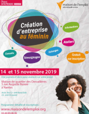Création d&#039;entreprise au féminin à Nantes