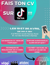 Fais ton CV sur TikTok | Nantes