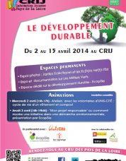Semaine du Développement Durable au CRIJ