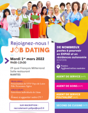 Jobdating : rejoignez VYV3 Pays de la Loire 