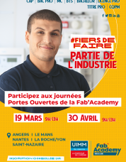 Fab'Academy_IUMM Pays de la Loire_19 mars et 30 avril 2022_JPO_job dating apprentissage_https://www.formation-industries-paysdelaloire.fr/contact/portes-ouvertes/