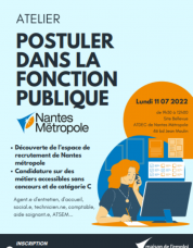 Travailler dans la Fonction publique | Nantes métropole