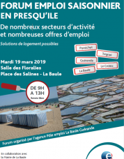 Forum emploi saisonnier en Presqu'ile - La Baule
