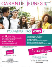 La Garantie jeunes, pourquoi pas vous ? Nantes-St Herblain