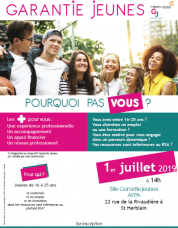 Réunion d&#039;infos sur la Garantie jeunes à St Herblain