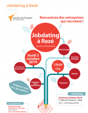 Recrutement : jobdating à Rezé