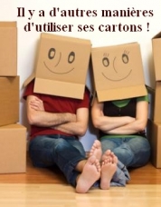 Meuble en carton