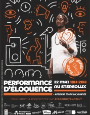 Performance d'éloquence et ateliers 2022 Place Aux Jeunes et Stereolux 