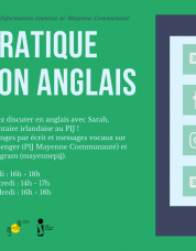 Affiche Pratique ton anglais