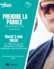 Prendre la parole - 3 mai 2022