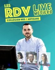 RDV Live Métiers collégien.nes_Conseil départemental 44_Loire-Atlantique_Chambre de métiers et de l&#039;Artisanat Pays de la Loire