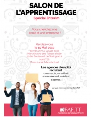 Salon de l&#039;Apprentissage Spécial Intérim_Nantes_mercredi 15 mai 2019_FAF TT_https://www.faftt.fr/site/tt1_642886/fr/le-printemps-de-l-apprentissage-80-animations-a-travers-la-france