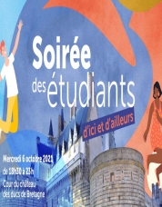 Soirée des étudiants d&#039;ici et d&#039;ailleurs 2021 - Nantes