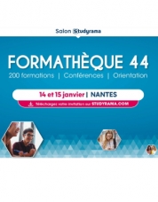 Salon Studyrama Formathèque 44_14 et 15 janvier 2022_https://www.studyrama.com/salons/formatheque-de-nantes-161