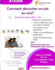 Comment décrocher un job en visio ? | Nantes