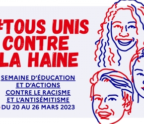 Semaine d'éducation contre le racisme et toutes les formes de discriminations 2023_SECD 2023_https://www.education.gouv.fr/la-semaine-d-education-et-d-actions-contre-le-racisme-et-l-antisemitisme-5204 Semaine d'éducation contre le racisme et toutes les formes de discriminations 2023_SECD 2023_https://www.education.gouv.fr/la-semaine-d-education-et-d-actions-contre-le-racisme-et-l-antisemitisme-5204