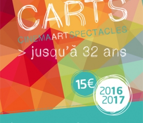 CartS 2016-2017 - Réductions sorties culturelles Loire-Atlantique CartS 2016-2017 - Réductions sorties culturelles Loire-Atlantique