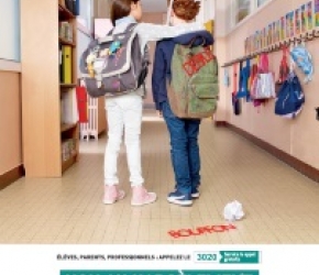 Harcèlement à l'école_Nouveau n° vert 3020_www.nonauharcelement.education.gouv.fr/ Harcèlement à l'école_Nouveau n° vert 3020_www.nonauharcelement.education.gouv.fr/