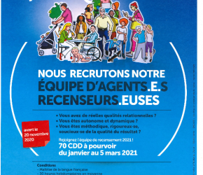 La ville de Nantes recrute des agents recenseurs la ville de Nantes recrute des agents recenseurs