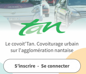 Covoit'Tan : un service de covoiturage de Nantes et agglo Covoit'Tan : un service de covoiturage de Nantes et agglo