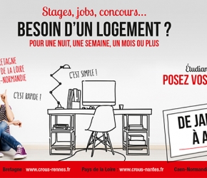 Logements CROUS Nantes Caen Rennes courte durée Logements CROUS Nantes Caen Rennes courte durée