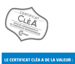Le certificat CléA Le certificat CléA