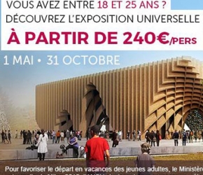 L'Exposition Universelle de Milan avec Départ 18:25 L'Exposition Universelle de Milan avec Départ 18:25