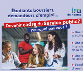Concours fonction publique : inscription à la Prépa Talents de l'IRA Concours fonction publique : inscription à la Prépa Talents de l'IRA