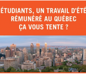 Partir en job d'été au Québec contre l'hébergement d'un(e) Québécoise à Laval !