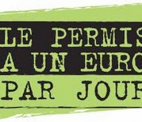 Permis 1 euro par jour dès 15 ans Permis 1 euro par jour dès 15 ans
