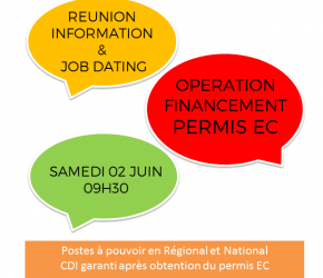 Opération recrutement et financement du permis EC à Sablé sur Sarthe Opération recrutement et financement du permis EC à Sablé sur Sarthe