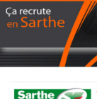 ça recrute en Sarthe !